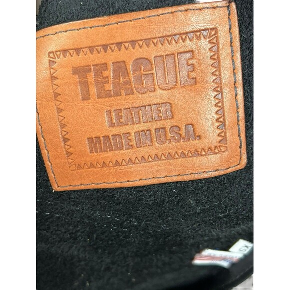 Unisex Black Leather Motorcycle Chaps XS Suede Lined Genuine Cowhide Biker USA - Picture 4 of 16